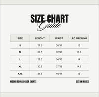 HIDDEN FOURS BOXER BAGGY SHORTS